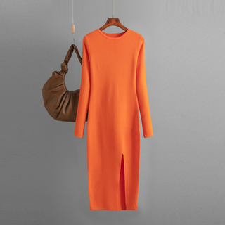 Elara Backless Knit Dress