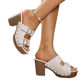 Block Heel Sandals