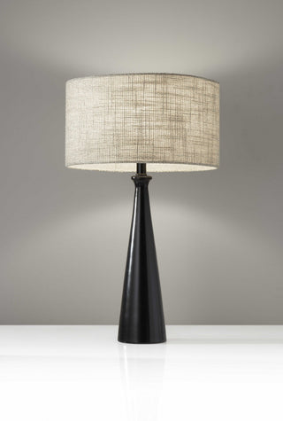 Cambria Black Tapered Table Lamp