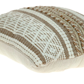 Linen Jute Throw Pillow