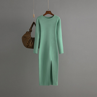 Elara Backless Knit Dress