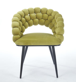 Modern Fabric Bubble Chairs (Set of 2)