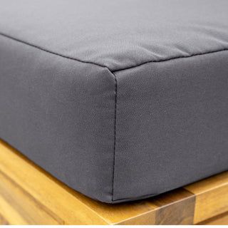 Acacia Wood Outdoor Lounge Chair