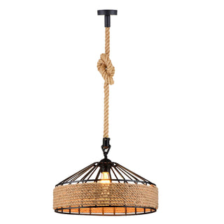 Hemp Rope Pendant Ceiling Light