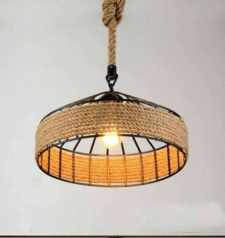 Hemp Rope Pendant Ceiling Light
