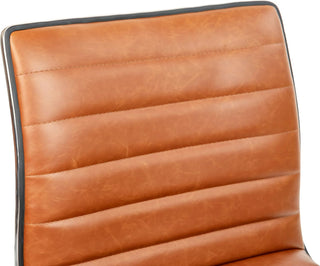 Vinyl Chrome Office Chair