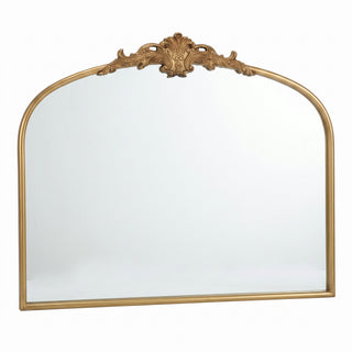 Hedley French Baroque Arched Wall Mirror