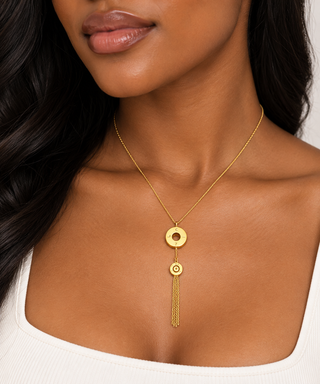 Bullet Tassel Necklace