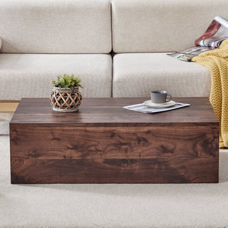 Walnut Wood Grain Coffee Table