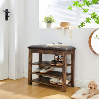 Wooden Shoe Bench
