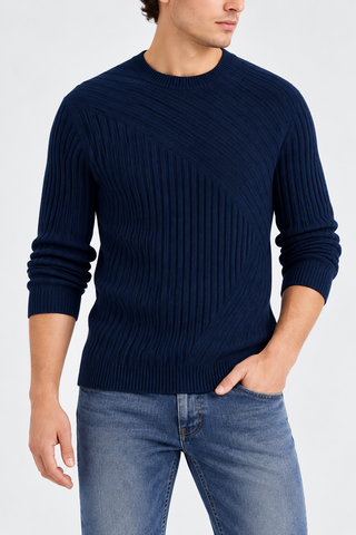 North Van Ribbed Cotton Sweater