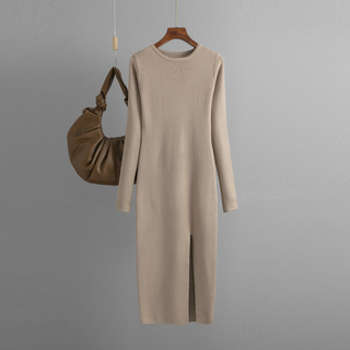 Elara Backless Knit Dress
