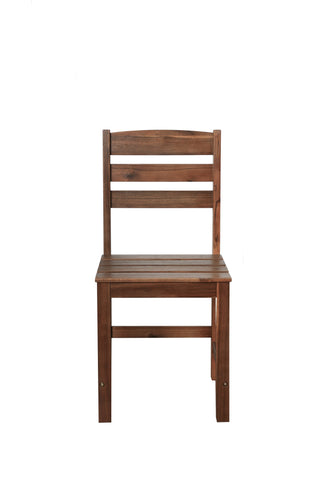 Acacia Wood Outdoor Table and Chair Set