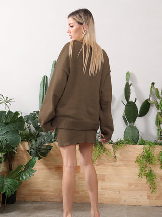 Fairview Lounge Sweater & Skirt Set