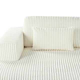 86" Corduroy Double Sofa Bed