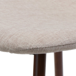 Wheat Fabric Dining Chair Set