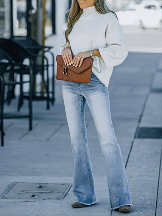 Maelle High-Rise Flare Jeans