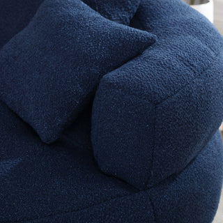 Chenille Sponge Single Sofa