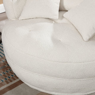 Chenille Sponge Single Sofa
