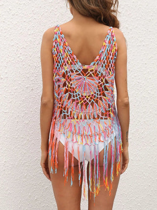 Jericho Fringe Beach Cover Up