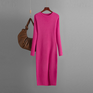 Elara Backless Knit Dress