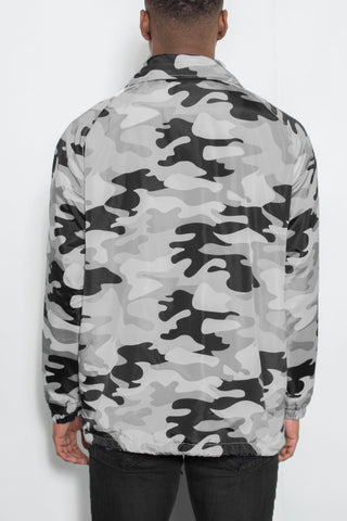 Rowan Camo Coach Jacket