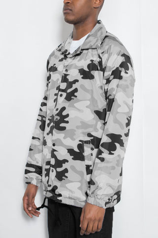 Rowan Camo Coach Jacket