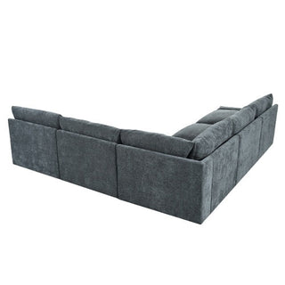 115.5" Modular Sectional Sofa with Storage