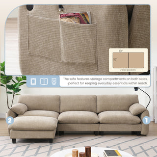 108' Modular Sectional Sofa