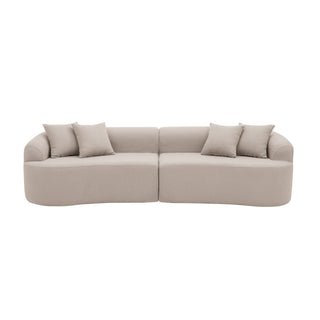 Curved Modular Sectional Sofa