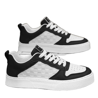 Colorblock Lace-Up Sneakers