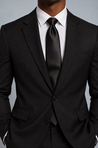 Monti Satin Extended Tie