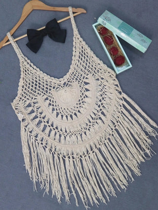 Jericho Fringe Beach Cover Up