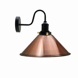 Vintage Industrial Cone Shade Wall Sconce