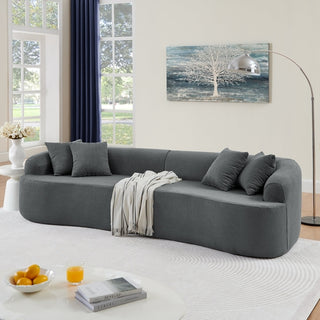 Curved Modular Sectional Sofa