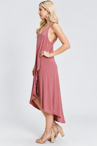 Pismo High-Low Strappy Dress