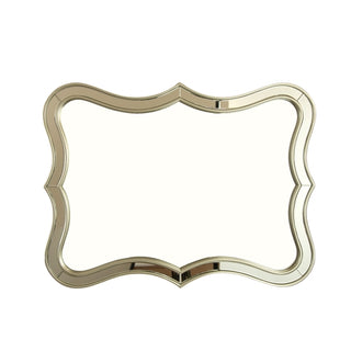 Rossland Sculpted Wave Wall Mirror