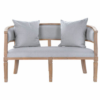 Wood & Linen Sofa