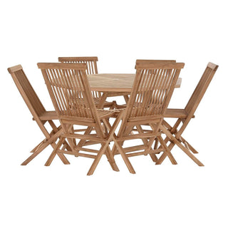 Teak Table Set Indoor/Outdoor