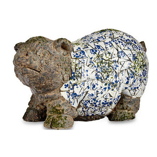 Decorative Garden Figure Mosaic Pig