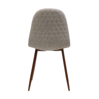 Wheat Fabric Dining Chair Set