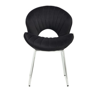 Modern Hollow-Back Upholstered Chair