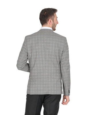 Callen Grey Wool-Blend Jacket