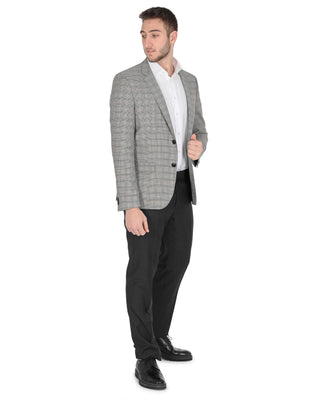 Callen Grey Wool-Blend Jacket