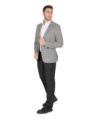 Callen Grey Wool-Blend Jacket