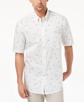 Kealoha Surfer Print Cotton Shirt