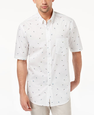 Kealoha Surfer Print Cotton Shirt