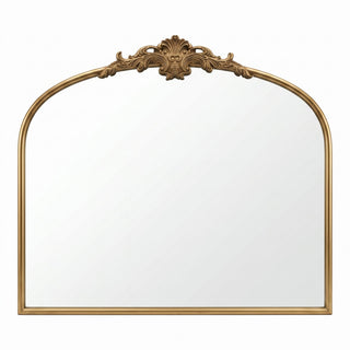 Hedley French Baroque Arched Wall Mirror
