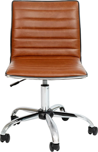 Vinyl Chrome Office Chair