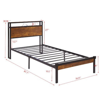 Okanagan Falls LED Platform Bed